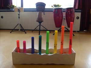 boomwhackerstandaard + percussie