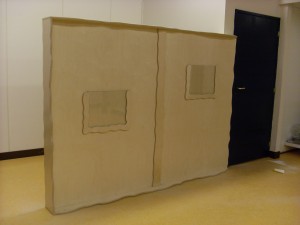 kamerscherm met posterframes