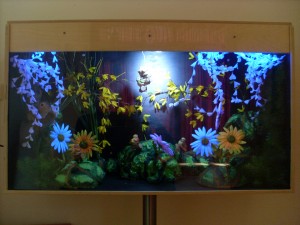 blacklight aquarium met extra lamp